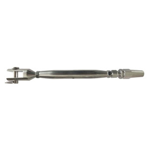 Turnbuckle biconical terminal
