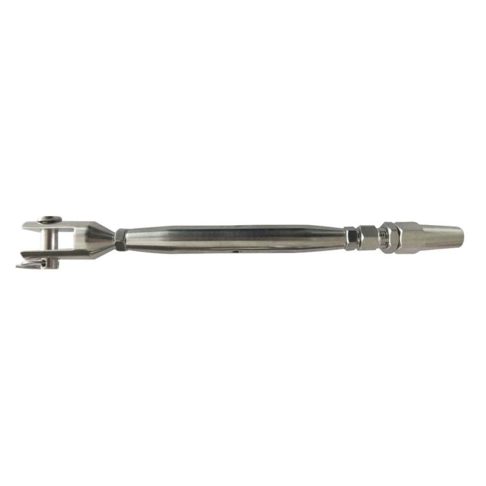 Turnbuckle biconical terminal