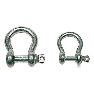 HDG steel bow shackle