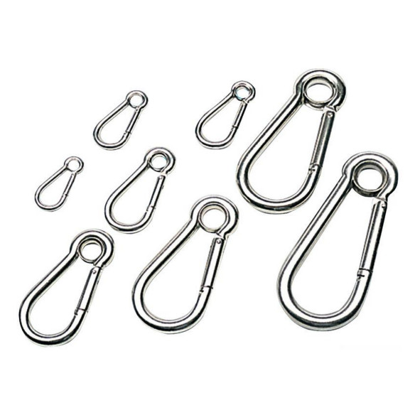 Carabiner hook AISI 316
