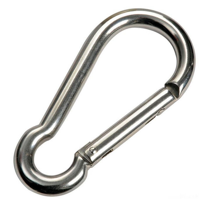 Moschettone inox senza sporgenza
