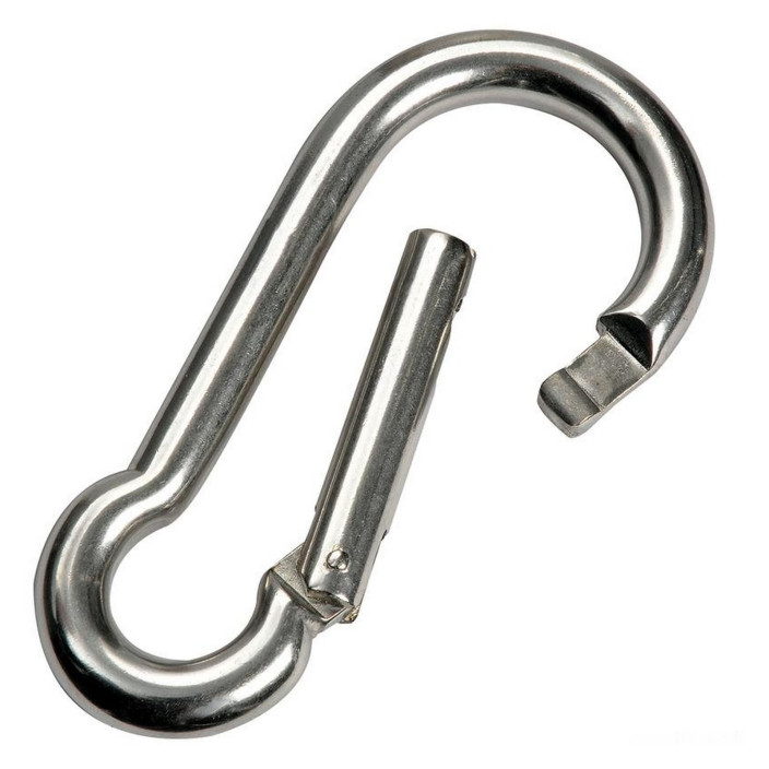 Moschettone inox senza sporgenza