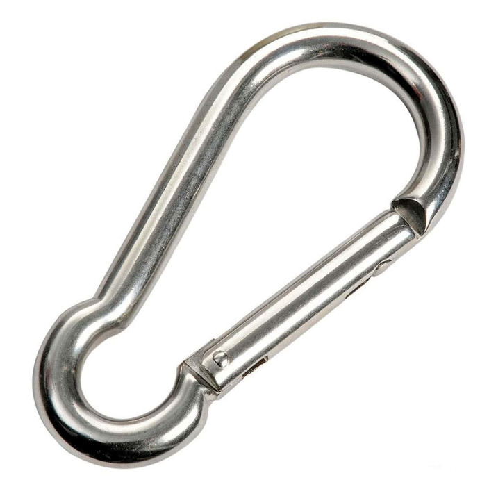 Moschettone inox senza sporgenza
