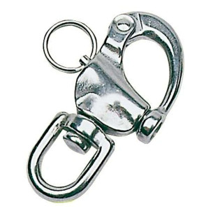 Snapshackle spinnaker swiv eye AISI 316