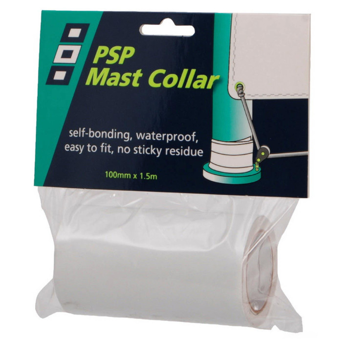 MastCollar tape to seal the foot mast