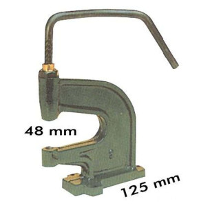 Deck press snap fasteners