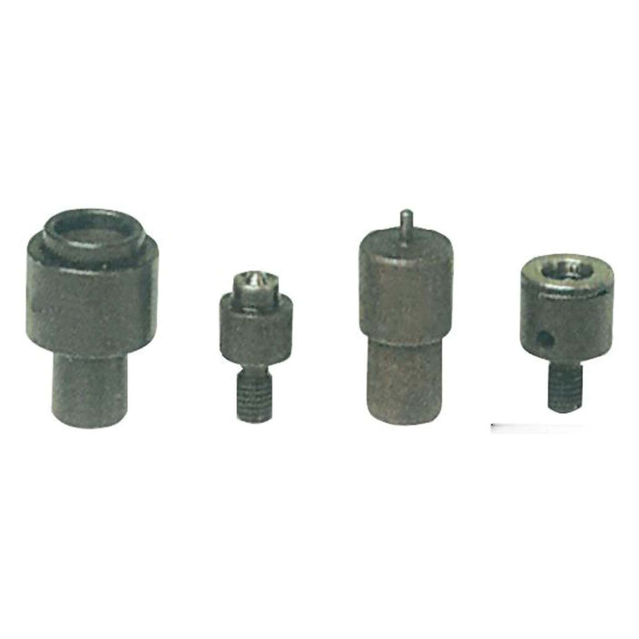 Punch set snap fasteners