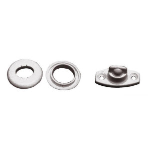 Canopy white nylon knob