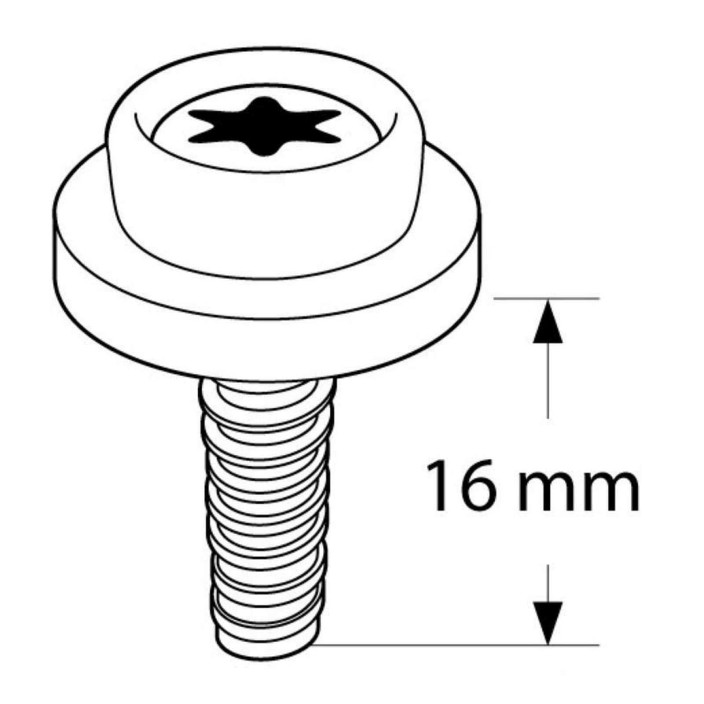 Bottoni universali CAFCOMPO filetto