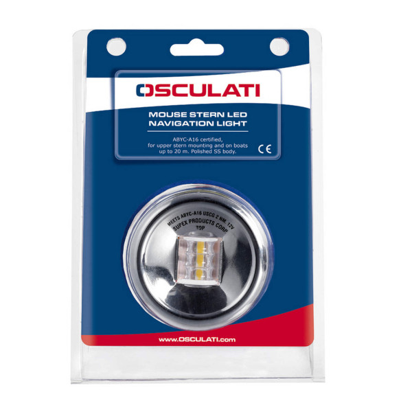 Fanale Mouse Stern corpo inox