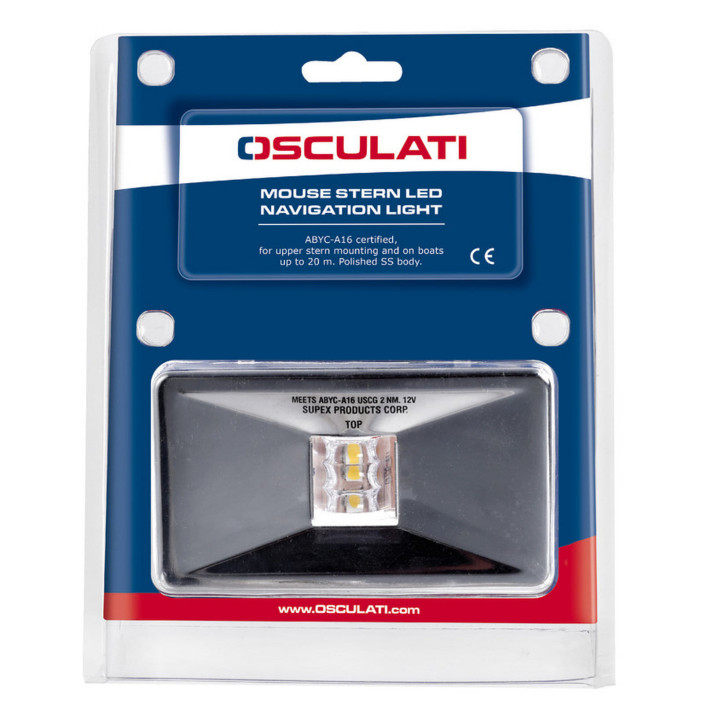 Fanale Mouse Stern corpo inox