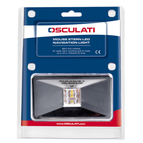 Fanale Mouse Stern corpo inox