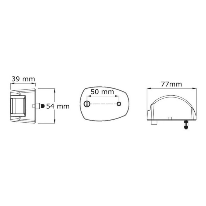 Mouse navigation light body