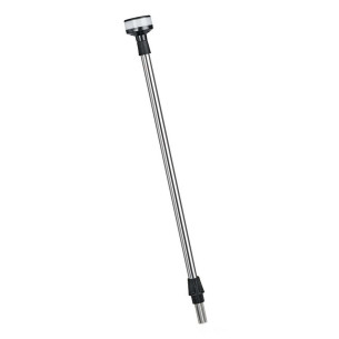 Asta luce telescopica inox