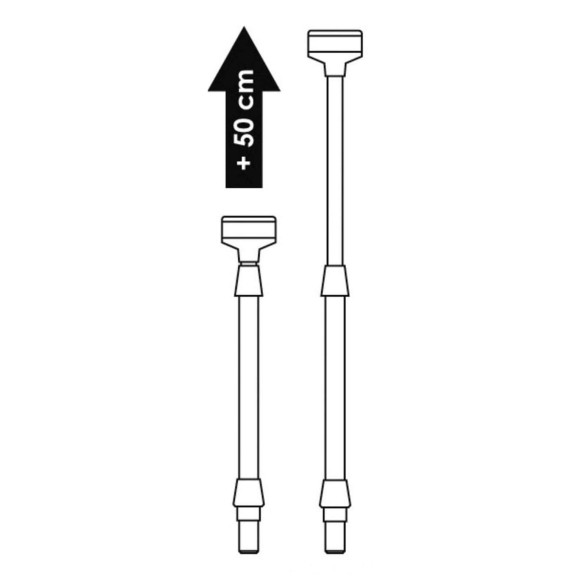 Light wSS telescopic pole