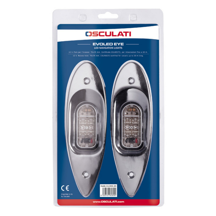 Evoled Eye navigations lights redgreen