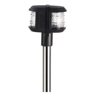Asta doppia luce inox