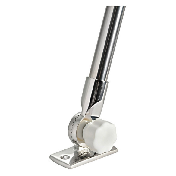 SS folding pole wdouble light