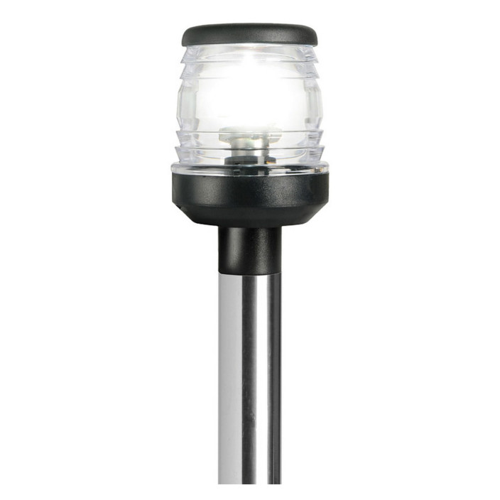 Asta inox con fanale