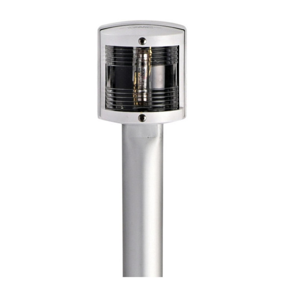 Asta Classic estraibile alluminio con fanale di prua