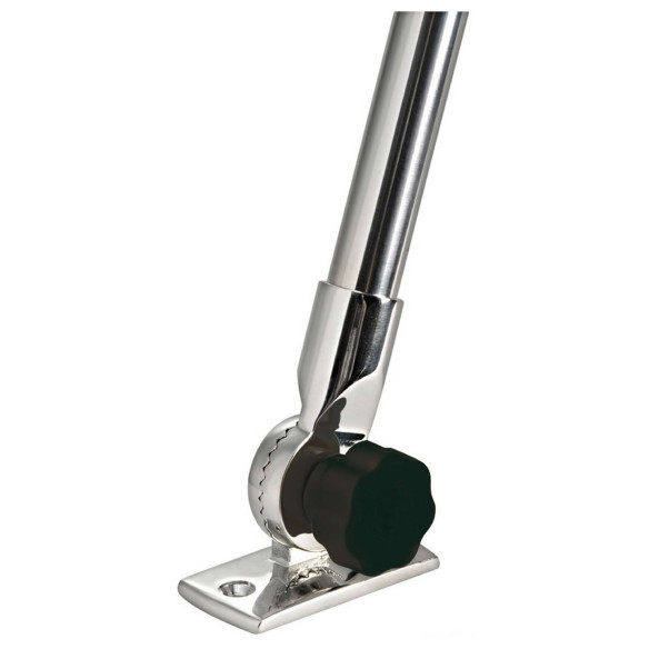 Foldable led light pole