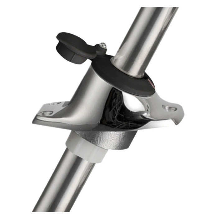 Retractable pole AISI 316 plastic light