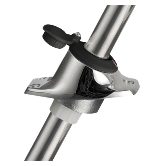 Asta inox telescopica  fanale plastica