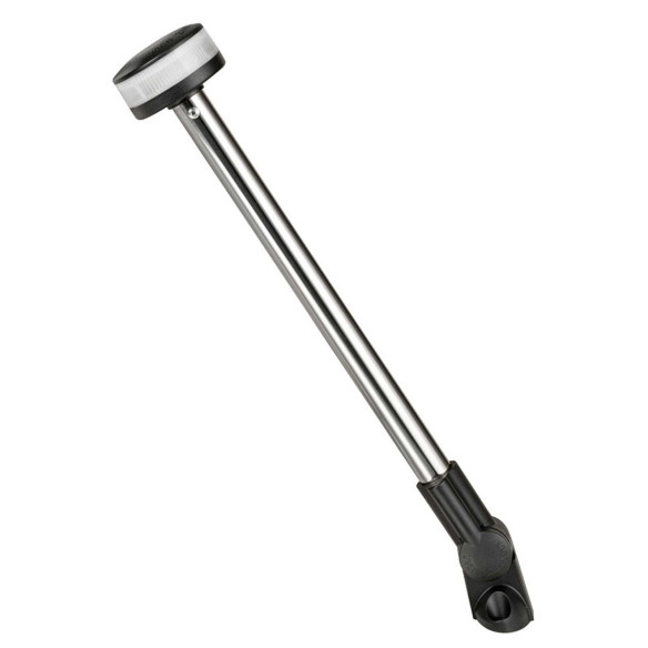 Asta Luminosa LED abbattibile inox IP65