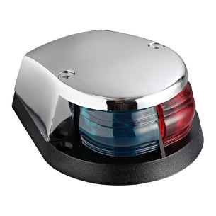 Redgreen bow navigation light cap