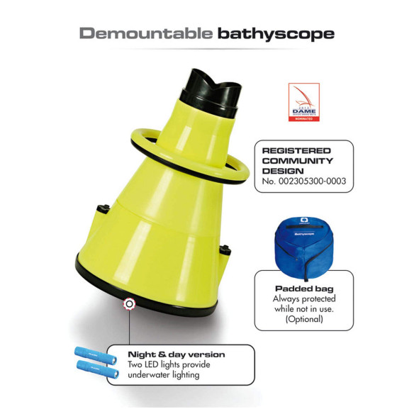 Demountable bathyscope