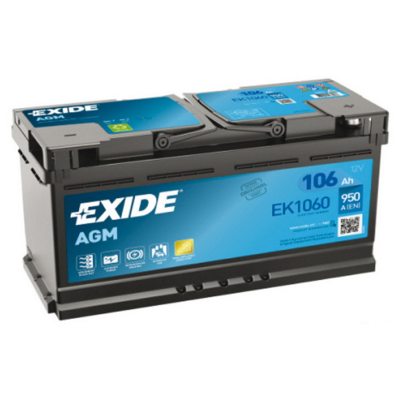 AGM battery starting and services Ah