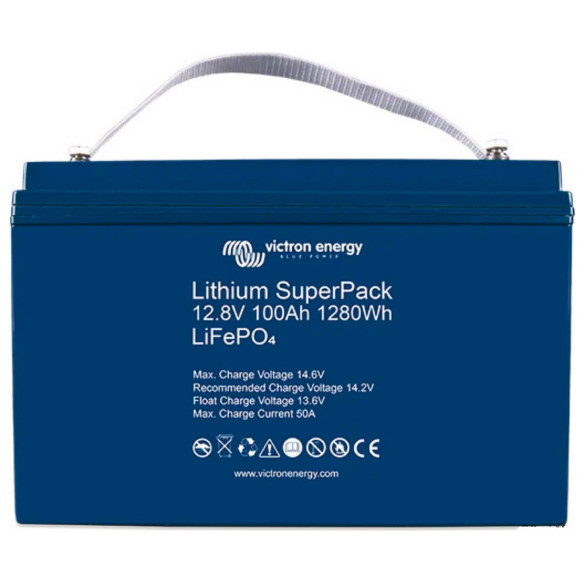 Lithium Superpack batteries with integrated BMS VICTRON