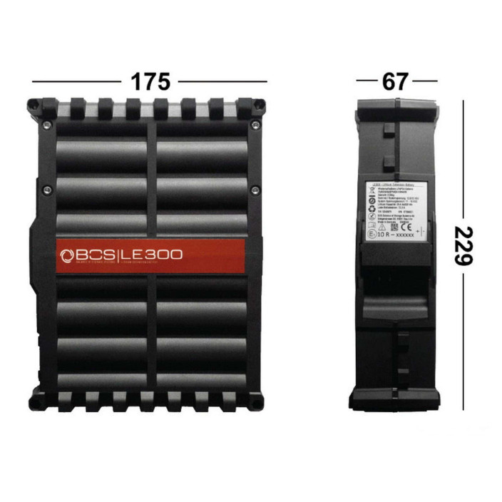 BOS LE300 Lithium extension battery
