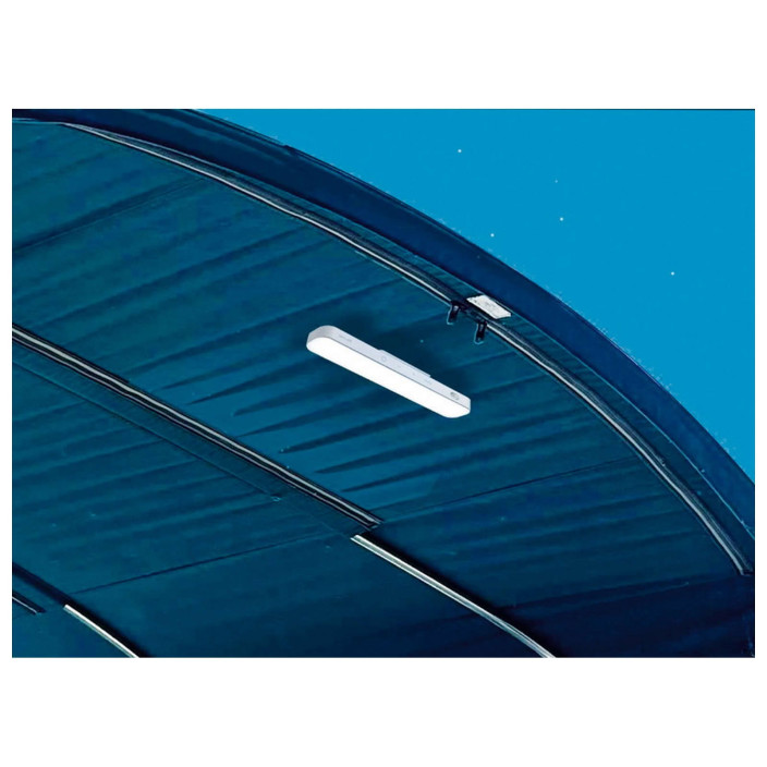 Batterypowered bimini top light white