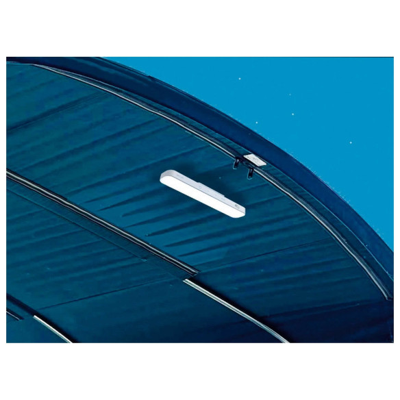 Batterypowered bimini top light white
