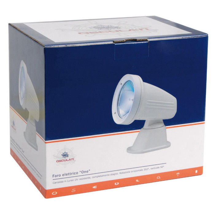 Faro elettrico One 24 V Luce nautica di profondità per navigazione notturna