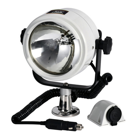 Faro Night Eye ABS 12 V 100100 W Luce nautica di profondità per navigazione notturna