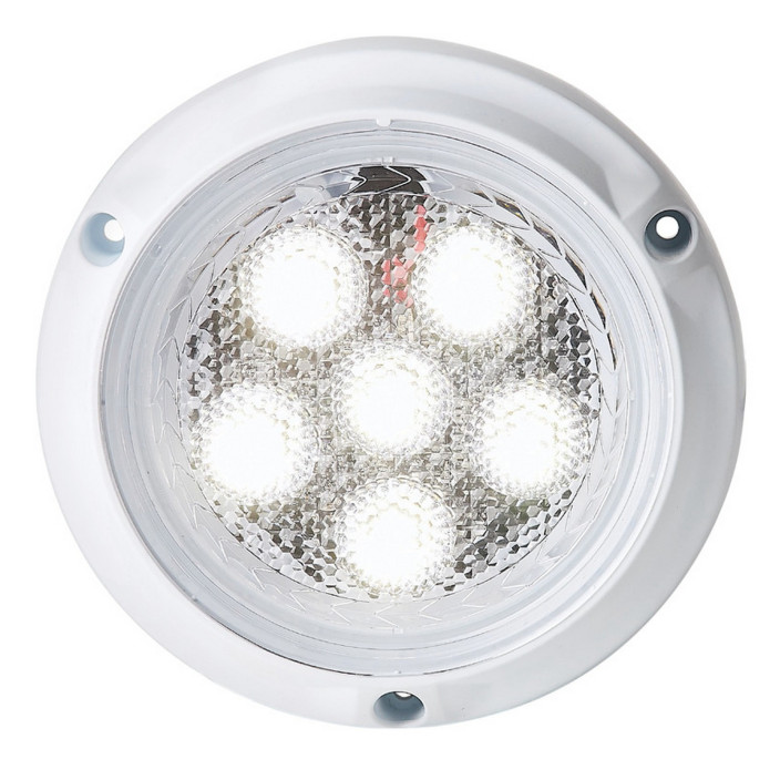 Round underwater light
