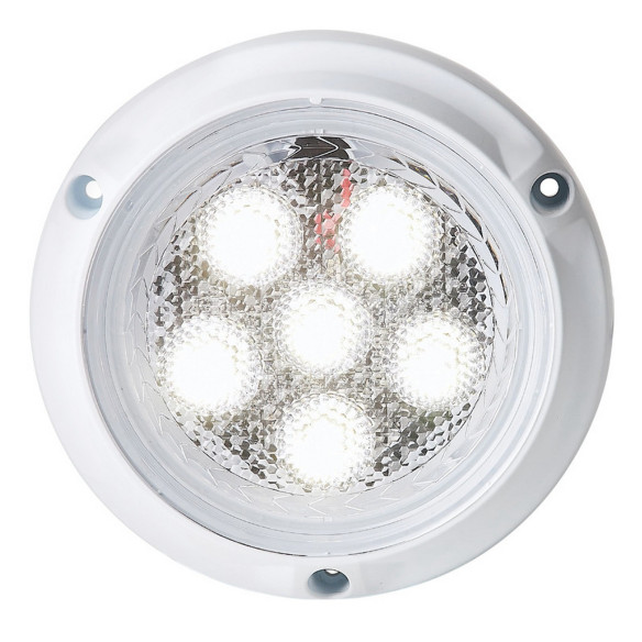Round underwater light