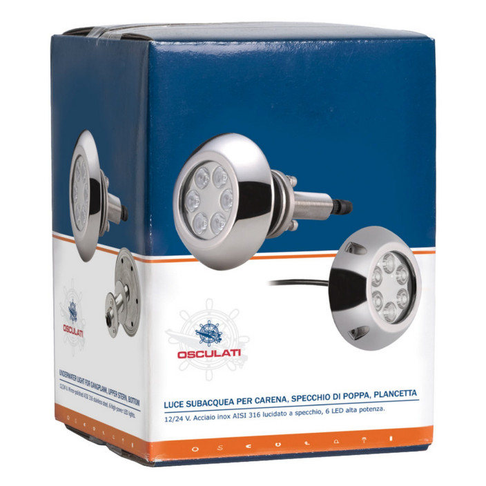 Underwater light LEDs with