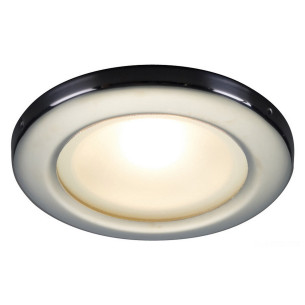 Vega II LED recess ceiling light mirrorpolished white