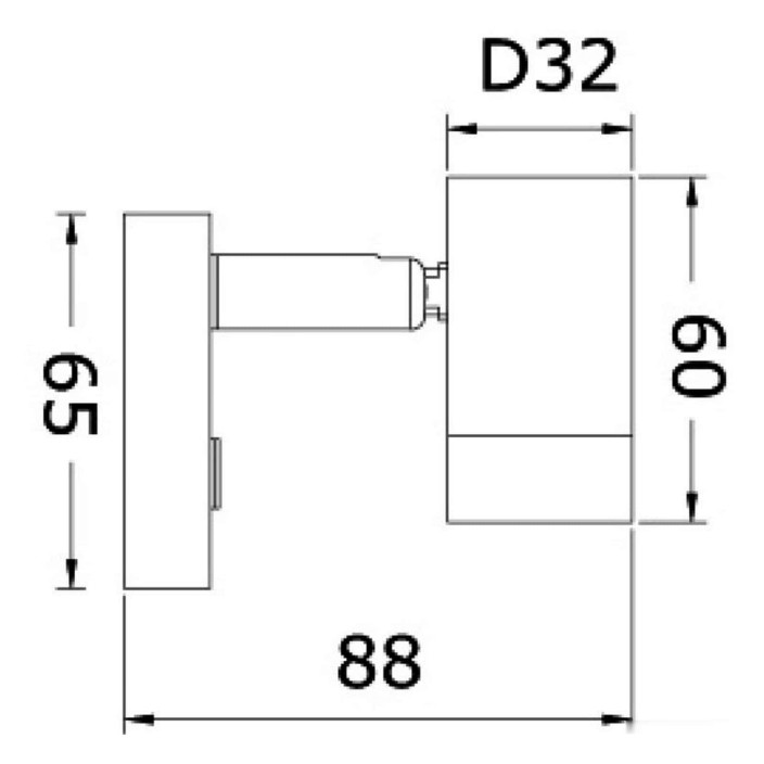 Faretto LED dimmerabile