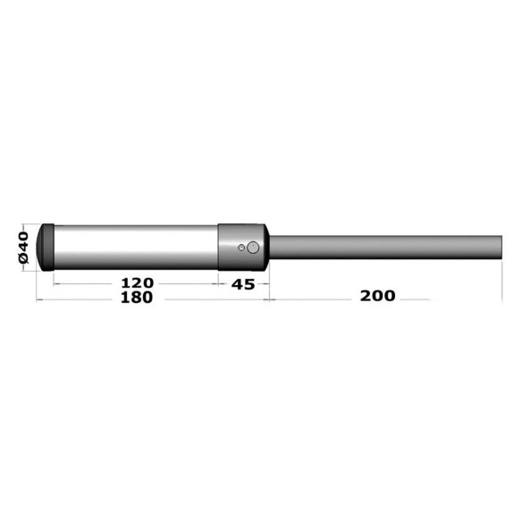 Asta estraibile LED con dimmer