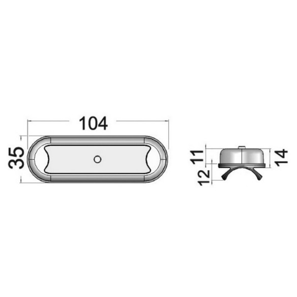 Bimini compact overhead HD LEDs bottom