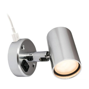 BATSYSTEM Tube LED spotlight wUSB outlet