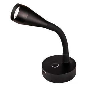 Faretto LED Batsystem LEIA Total black