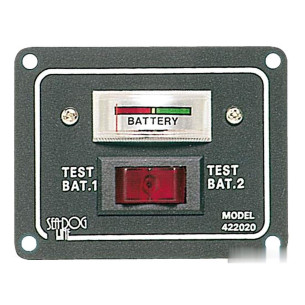 Pannellino tester batterie