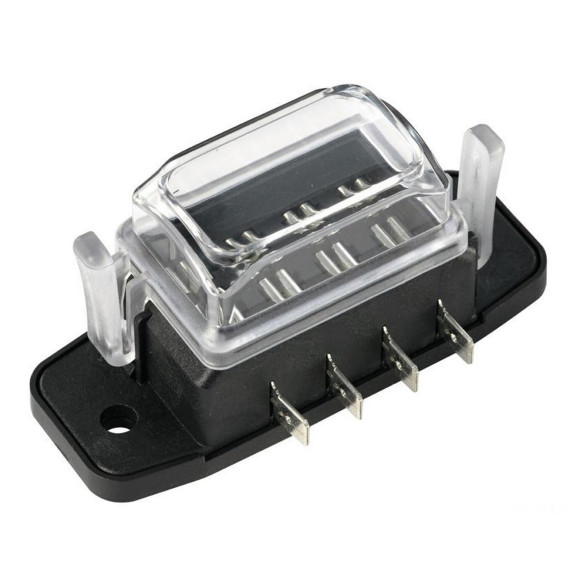 Blade fuse holder box housings