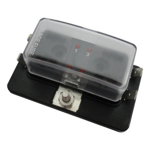 Fuse holder box small fuses outputs