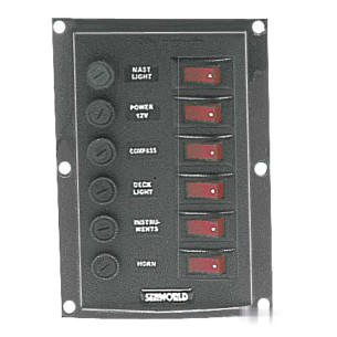 Control panel switches